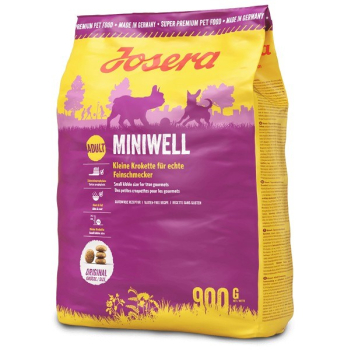 JOSERA Miniwell - sucha karma dla psów ras małych - 900 g