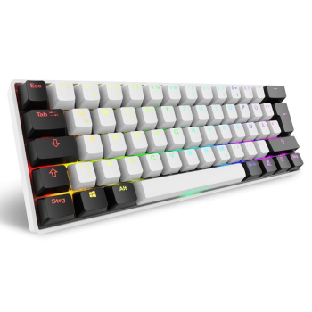 Sharkoon Gaming Keyboard Skiller SGK50S4 Gen2 biało-żółte RGB
