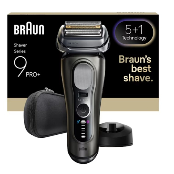 Braun Series 9 Pro+ 9615S Golarka foliowa Przycinarka Czarny, Szary
