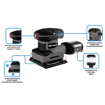 Graphite 59G322 polerka/szlifierka do podłóg