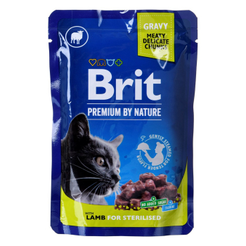 Brit Premium By Nature Lamb for Sterilized 100g