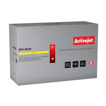 Activejet ATH-362N Toner (zamiennik HP 508A HP508A CF362A; Supreme; 5000 stron; żółty)