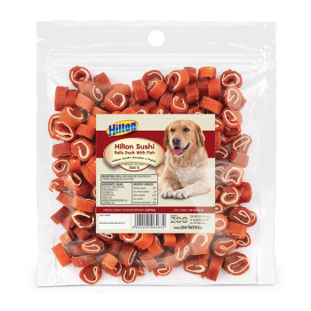 HILTON Sushi kaczka z rybą - przysmak dla psa - 500 g