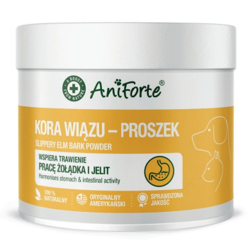AniForte KORA WIĄZU – PROSZEK NA WSPARCIE TRAWIENIA DLA KOTA/PSA 100g
