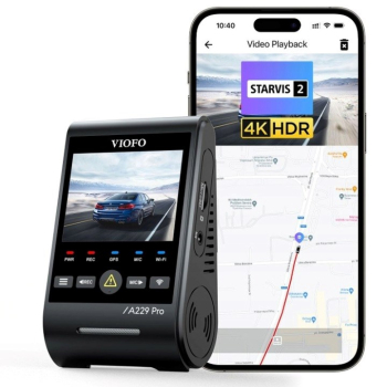 Wideorejestrator VIOFO A229 PRO 1CH-G GPS