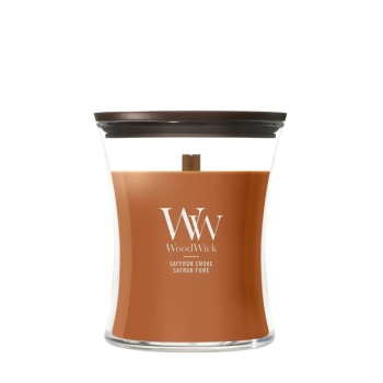 Świeca średnia SAFFRON SMOKE WOODWICK