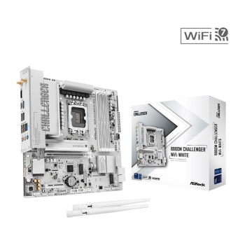 ASRock B860M Challenger WiFi White 1851 mATX HDMI/DP  DDR5