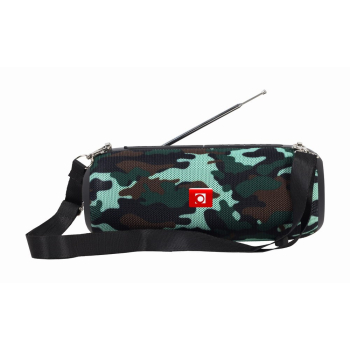 GEMBIRD PRZENOŚNY GŁOŚNIK BLUETOOTH SPK-BT-17-CM FM-RADIO, WBUDOWANY MIKROFON, WZÓR MORO, USB, AUX, MICROSD