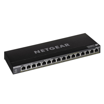 Switch Netgear GS316P-100EUS 16p PoE 115W* (PoE+: 16p) Unmanaged Gigabit