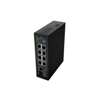 SWITCH LANBERG LIGHT INDUSTRIAL POE 4XBT 4XAT SFP+ETH DIN NIEZARZĄDZALNY FAST ETHERNET