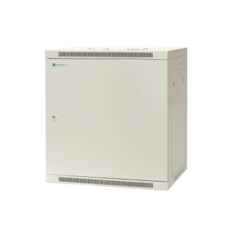 EmiterNet Szafa wisząca niedzielona 19'' 12U, drzwi całe z blachy, 600×450×635mm szer./gł./wys.