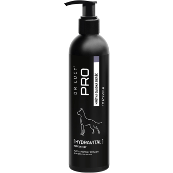 DR LUCY - PRO HYDRAVITAL 250 ML - NAWILŻAJĄCA ODŻYWKA Z ALOESEM, JEDWABIEM I KIEŁKAMI PSZENICY, DLA PSÓW