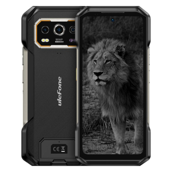 Ulefone Armor 27 Pro 17,2 cm (6.78") Hybrid Dual SIM Android 14 5G USB Type-C 12 GB 256 GB 10600 mAh Czarny