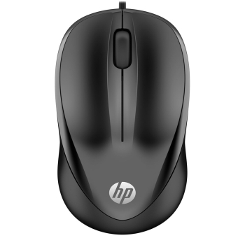 Mysz HP 1000 Wired Optical Mouse with 3 Buttons and 1000 DPI przewodowa czarna 4QM14AA