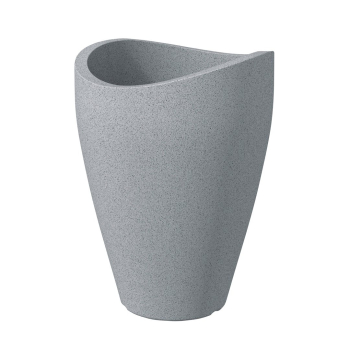 FLOWERPOT PLASTIC 254/54 STONY GREY D54