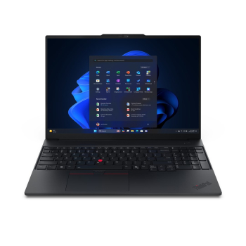 Lenovo ThinkPad E16 Gen 3 Ultra 5 225U 16"WUXGA IPS 300nits 60Hz AG 16GB DDR5 5600 SSD512 Intel Graphics Cam 1080p 64Wh W11Pro Black 3Y OnSite