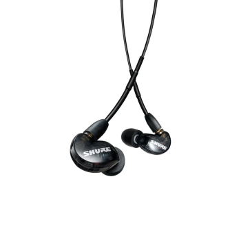 Shure SE215-K-EFS - Słuchawki doszune, odłączany kabel, czarne
