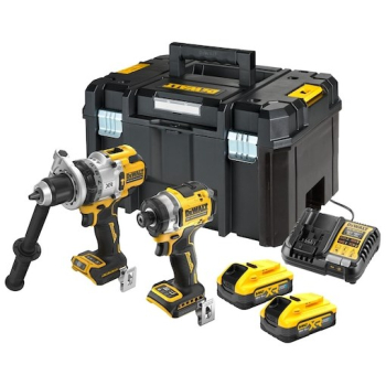 Zestaw DeWalt combo 18V DCK2200H2T (DCD1007 + DCF860) 2x5,0Ah POWERSTACK TSTAK