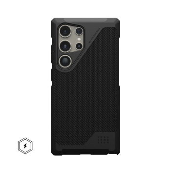 Etui UAG Urban Armor Gear Metropolis LT Case für S24 Ultra kevlar schwarz