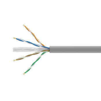 Wyposażenie Instal.Kab Cat6 U/UTP ECA 305,00m szare PVC