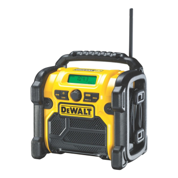 DeWALT DCR020-QW radio Przenośny Cyfrowy Czarny, Żółty