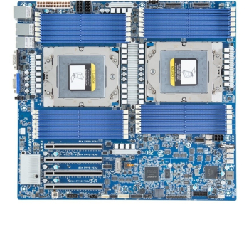 Płyta główna Gigabyte MZ73-LM0 2x SP5 AMD Epyc 9004 Soc (24x DIMM, 2x MCIO 8i, 1x SlimSAS (4x SATA), 1xM.2, 2x10Gbe, IPMI, E-ATX)