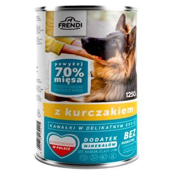 Frendi puszka dla psa z kurczakiem w sosie 1250 g