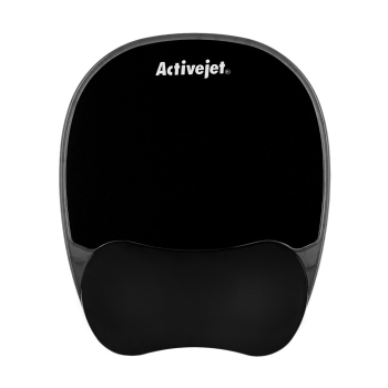 Activejet podkładka pod mysz żelowa czarna