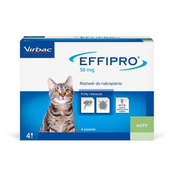 VIRBAC EFFIPRO roztwór do nakrapiania dużych psów 268mgX24