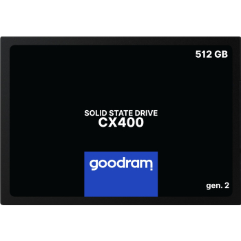 DYSK SSD GOODRAM 512GB Gen. 2 SATA III 2,5 CX400 (OUTLET)