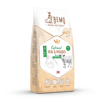 Bemo Karma sucha Optimal Veal with Veggies - cielęcina z warzywami medium/large 15kg