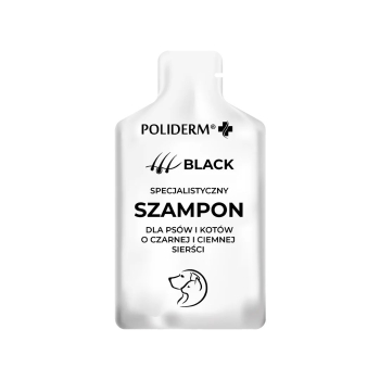 JM SANTE POLIDERM SZAMPON BLACK SASZETKI 15ml