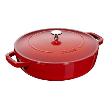 Głęboka patelnia z pokrywką STAUB 28 cm 40511-474-0