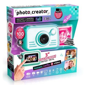 PHOTO CREATOR Aparat natychmiastowy z kolorowym papierem fotograficznym