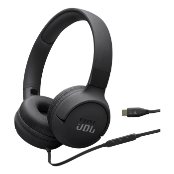 Słuchawki przewodowe JBL Tune 520 USB-C Czarne