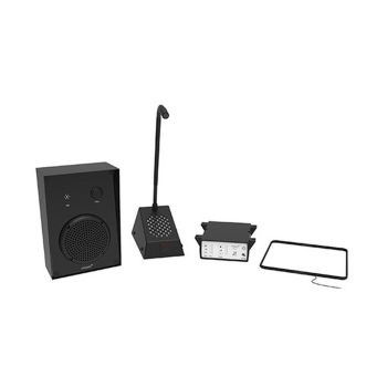 CONTACTA INTERKOM STS-K009-IP-L-B - ZEWNĘTRZNY SYSTEM INTERKOMOWY (IP55) IDEALNY DO PUNKTÓW TYPU DRIVE-THROUGH