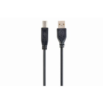Kabel GEMBIRD CCP-USB2-AMBM-10 (USB 2.0 typu A M - USB 2.0 typu B M; 3m; kolor czarny)