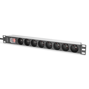 Digitus DN-95402-1-FR rozdzielacz zasilania PDU 8 x gniazdo sieciowe 1U