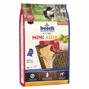 BOSCH Mini Adult Lamb&Rice 3kg