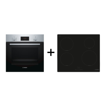 Zestaw piekarnik BOSCH HBF114ES0 + płyta indukcyjna BOSCH PUE611BB5E