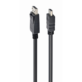 Kabel GEMBIRD CC-DP-HDMI-3M ( DisplayPort M - HDMI M -; 3m; kolor czarny)