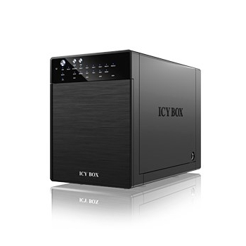 Geh. IcyBox USB 3.0/eSata 4x3,5" SATAI-III IB-RD3640SU3 RAID