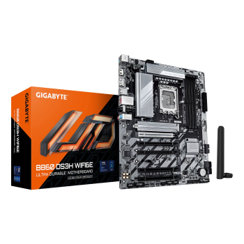 GIGABYTE B860 DS3H WIFI6E płyta główna Intel B860 LGA 1851 (Socket V1) ATX