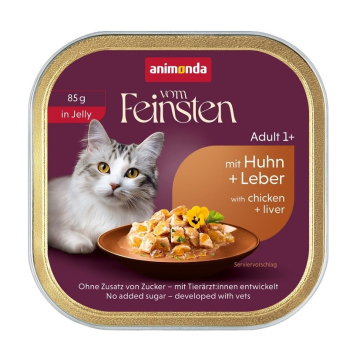 ANIMONDA VF Adult in Jelly with chicken + liver 85g