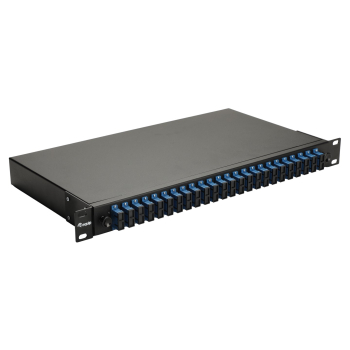 Equip LWL-SpleiĂźkasten 24-Port SC-Duplex OS2 1U komplett  sw