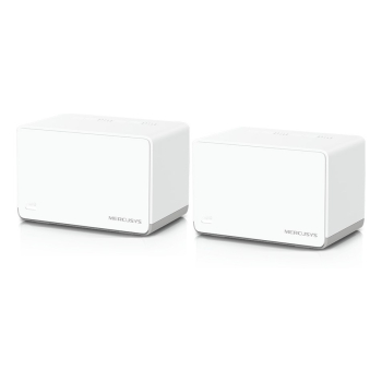 Mercusys HALO H70X (2-PACK) Dual-band (2.4 GHz/5 GHz) Wi-Fi 6 (802.11ax) Biały 3 Wewnętrzny