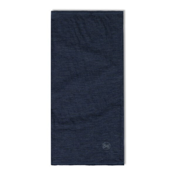 Bandana BUFF MERINO LIGHTWEIGHT SOLID SOLID NIGHT BLUE