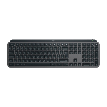 Logitech MX Keys combo for Business Gen 2 klawiatura Dołączona myszka Biuro RF Wireless + Bluetooth QWERTY Amerykański międzynarodowy Grafitowy