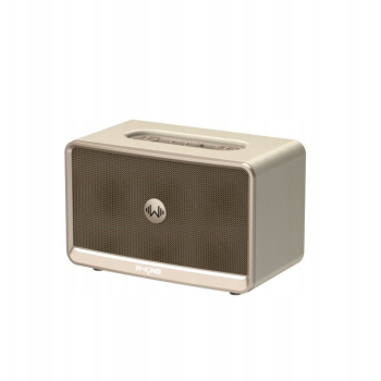 Głośnik bezprzewodowy Bluetooth W-KING H330 kremowy