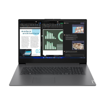 Lenovo V17 G4 IRU i7-13620H 17.3" FHD IPS 300nits AG 16GB DDR4 3200 SSD512 Intel UHD Graphics 45Wh Cam720p W11Pro Iron Grey 3Y OnSite